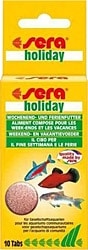 Sera Holiday 10 Tablet Tatil Balık Yemi
