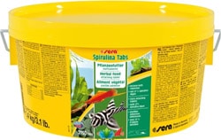 Sera Spirulina Tabs Nature 100 Tablet Balık Yemi - Açık Paket