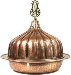 Shark Anatolia Paşaçadırı 28 cm Yuvarlak Kapaklı Sahan
