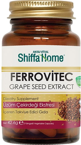 Shiffa Home Ferrovitec 710 mg 60 Kapsül