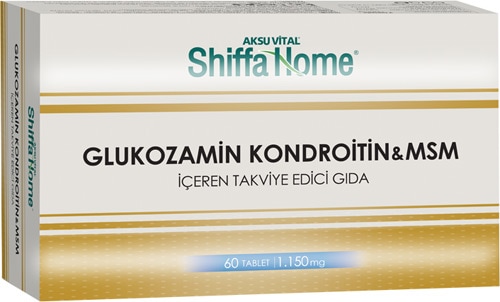 Shiffa Home Glucosamine Chondroitine MSM 60 Tablet