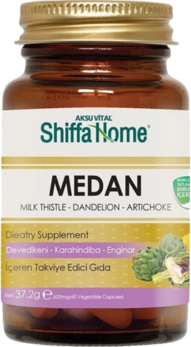 Shiffa Home Medan (Deve Dikeni-Enginar) 620 mg 60 Kapsül