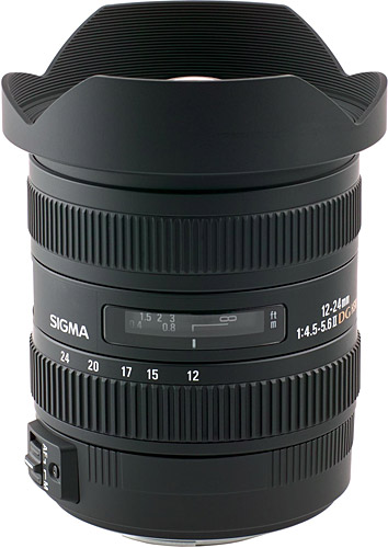 SIGMA 12-24mm 4.5-5.6Ⅱ ニコンFマウント Sigma 12-24mm f/4.5-5.6 DG HSM II Lens Fiyatları, Özellikleri ve