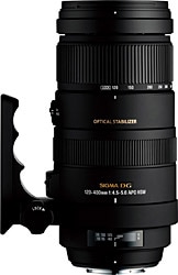 Sigma 120-400mm f/4.5-5.6 DG APO OS HSM Lens