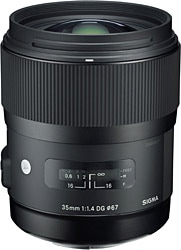Sigma 35mm f/1.4 DG HSM Art Lens