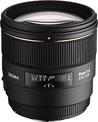 Sigma 85mm f/1.4 EX DG HSM Lens