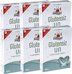 Sinangil 500 gr 6'lı Glutensiz Un