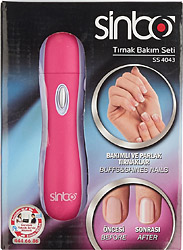 Sinbo SS-4043 Tırnak Bakım Seti