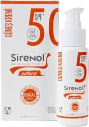 Sirenol Doğal Cadı Fındığı Mineral 60 ml 50 Faktör Güneş Kremi
