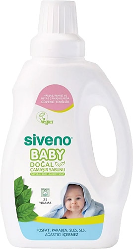 Siveno Baby 750 ml Doğal Çamaşır Sabunu
