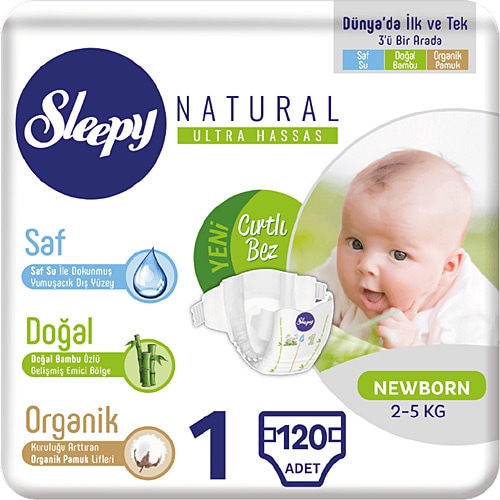 dik her ikisi Sağlıklı yiyecek  Sleepy Natural 1 Numara Yenidoğan 120'li Bebek Bezi Fiyatları, Özellikleri  ve Yorumları | En Ucuzu Akakçe