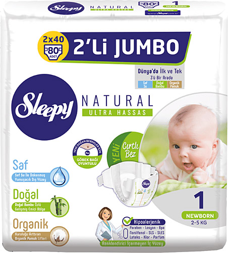 temel analiz Devrimci  Sleepy Natural 1 Numara Yenidoğan 80'li Jumbo Paket Bebek Bezi Fiyatları,  Özellikleri ve Yorumları | En Ucuzu Akakçe