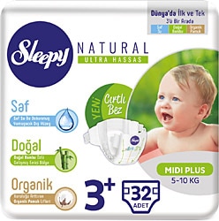 sleepy natural 3 numara midi 34 lu bebek bezi fiyatlari ozellikleri ve yorumlari en ucuzu akakce