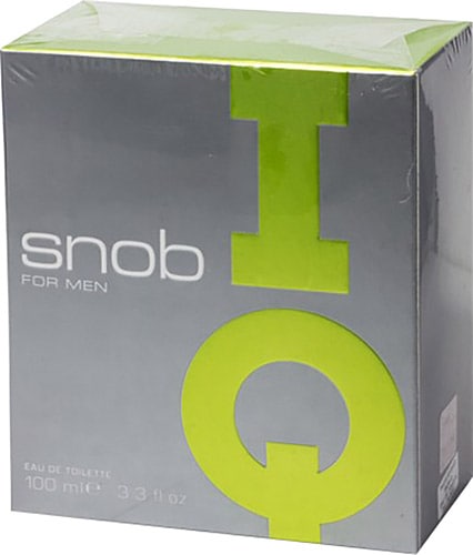 Anıtsal öğretme marka adı  Snob IQ EDT 100 ml Erkek Parfüm Fiyatları, Özellikleri ve Yorumları | En  Ucuzu Akakçe