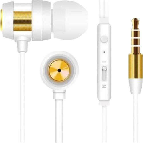 Snopy SN-J01 Beyaz Mikrofonlu Kulak İçi Kulaklık