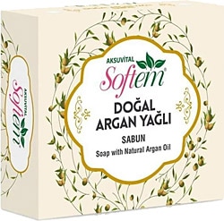 Softem Doğal Argan Yağlı Sabun 130 gr