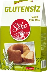 Söke Glutensiz 240 gr Sade Kek Unu