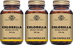 Solgar Chlorella 100 Kapsül 3'lü