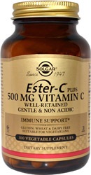 Solgar Ester-C Plus 500 mg 100 Kapsül