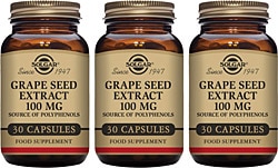 Solgar Grape Seed Extract 100 mg 30 Kapsül 3'lü