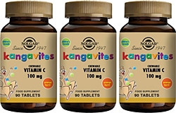 Solgar Kangavites C Vitamin 100 mg 90 Tablet 3'lü