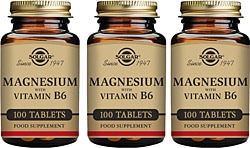 Solgar Magnesium with Vitamin B6 100 Tablet 3