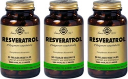 Solgar Resveratrol 60 Kapsül 3'lü