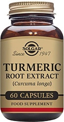 Solgar Turmeric Root Extract 60 Kapsül
