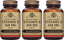 Solgar Vitamin E 268 mg 400 IU 50 Kapsül 3 Adet