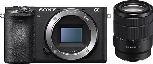 Sony α6500 ミラーレス一眼 E 18-135mm Sony A6500 + 18-135 mm Lens Aynasız Fotoğraf Makinesi Fiyatları