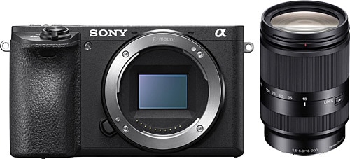 Sony A6500 + 18-200 mm Lens Aynasız Fotoğraf Makinesi Fiyatları