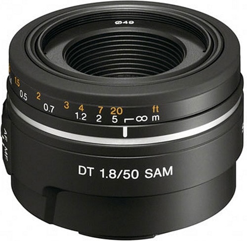 ☆外観美品【SONY】 DT 50mm F1.8 SAM SAL50F18 Sony DT 50mm f/1.8 SAM SAL-50F18 Lens Fiyatları, Özellikleri ve