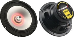 Soundmax SX-M8LD 400 W 20 cm Led Midrange Oto Hoparlör