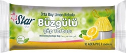 Star Plus Büzgülü Limon Kokulu Orta Boy 55x60 cm 10'lu