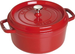 Staub La Cocotte Yuvarlak Kiraz 26 cm Döküm Tencere