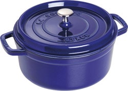 Staub La Cocotte Yuvarlak Koyu Mavi 26 cm Döküm Tencere