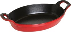 Staub Kiraz Oval 24 cm Döküm Sahan