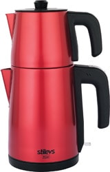Stilevs BiÇay Vişne 1650 W Çelik Çay Makinesi