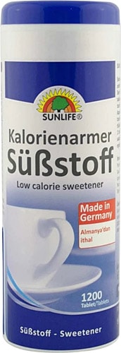 Sunlife Sweetener 1200 Tablet Tatlandırıcı