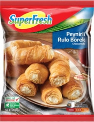 SuperFresh Peynirli 500 gr Rulo Börek
