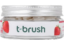 T-Brush Çilek Aromalı Flörürlü 90'lı Diş Macunu Tableti
