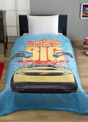 Taç Hot Wheels Tek Kişilik Battaniye