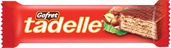 Tadelle Çikolatalı Gofret 35 gr 24'lü