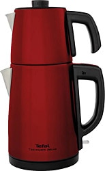 Tefal Tea Expert Deluxe Kırmızı 1650 W Çelik Demlikli Çay Makinesi