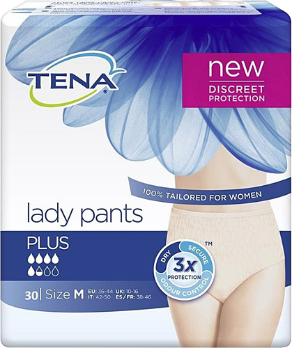Tena Lady Pants Plus Orta Boy M 30 Lu Kadin Emici Kilot Fiyatlari Ozellikleri Ve Yorumlari En Ucuzu Akakce