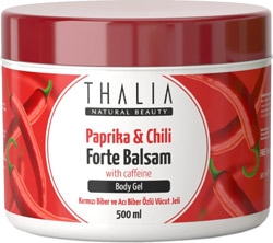 Thalia Kırmızı ve Acı Biber Özlü 500 ml Masaj Jeli