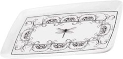 The Mia Liberte 34x25 cm Dikdörtgen Servis Tabağı