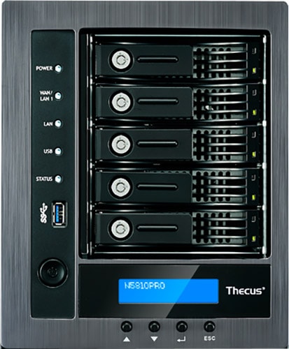 Thecus N5810 Pro NAS Depolama Ünitesi Fiyatları, Özellikleri ve