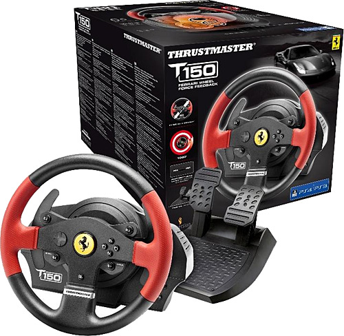 Thrustmaster T150 Ferrari Wheel Force Feedback Yarış Direksiyon Seti