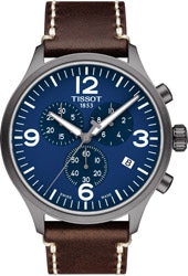 Tissot Chrono XL T116.617.36.047.00 Deri Kordon Mavi Erkek Kol Saati